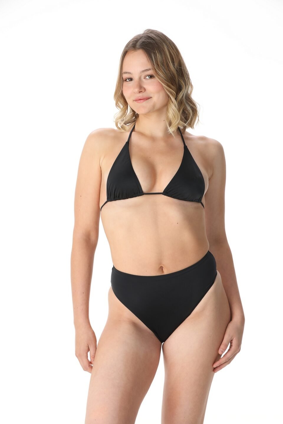 Maillot de bain haut triangle culotte haute Meli allo Jade 3