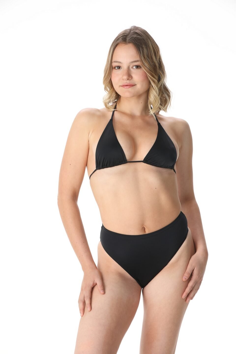 Maillot de bain haut triangle culotte haute Meli allo Jade 4