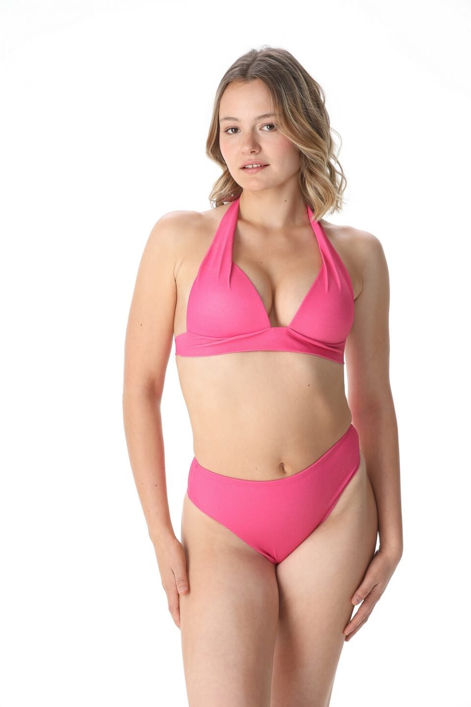 Maillot de bain haut triangle push up culotte haute candy Meli allo Jade 2